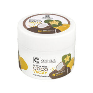 Cosmelia Coco Vacay Coconut & Vanilla Ενυδατική Mousse Σώματος με Άρωμα Καρύδα για Όλες τις Επιδερμίδες 200ml