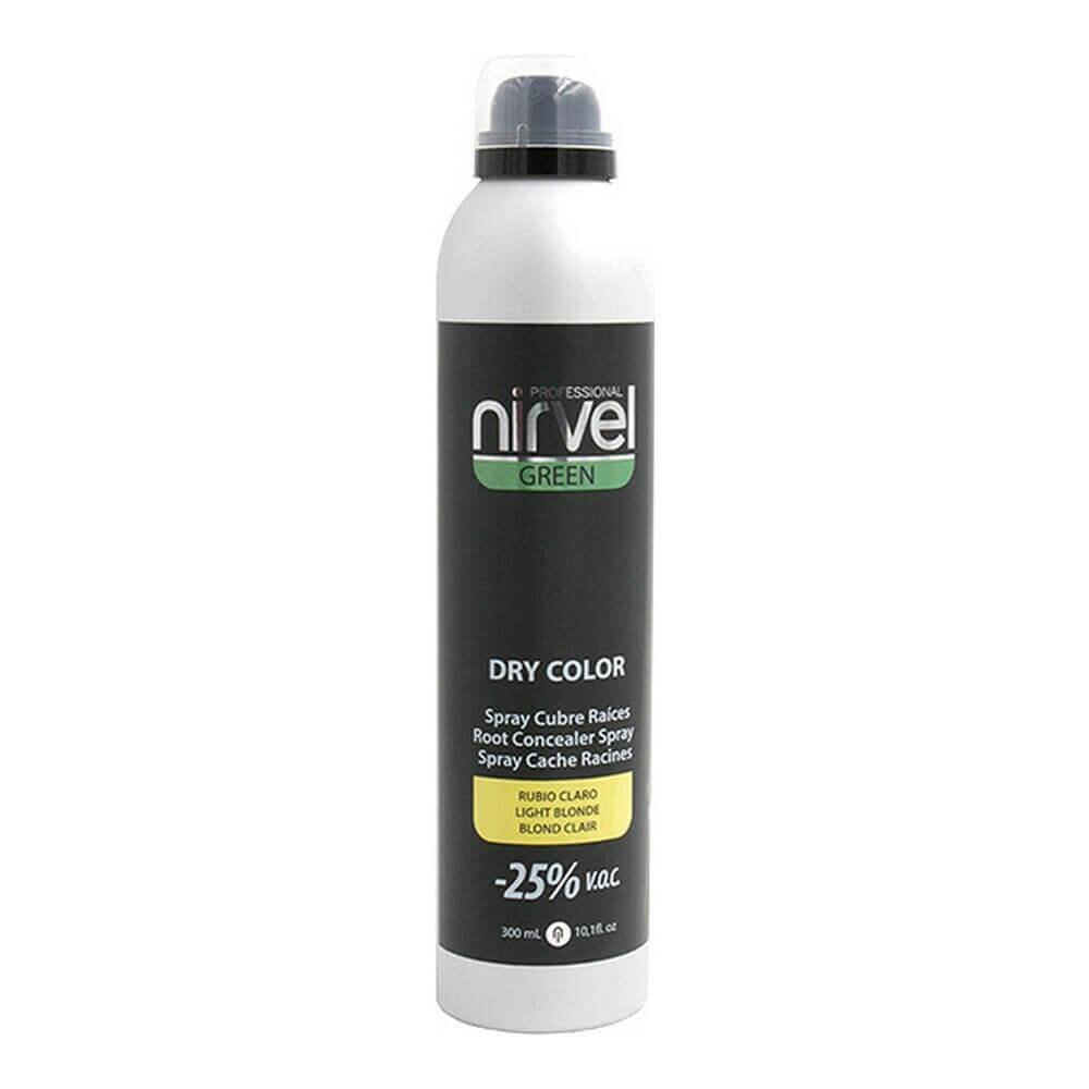 Nirvel Σπρέι Κάλυψης Αραίωσης Μαλλιών Dry Color Light Blond