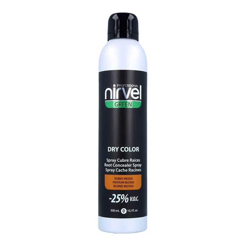 Nirvel Σπρέι Κάλυψης Αραίωσης Μαλλιών Dry Color Medium Blond