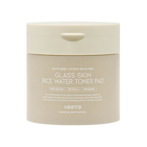 #OOTD Glass Skin Rice Water Toner Pad 120ml (70pads)